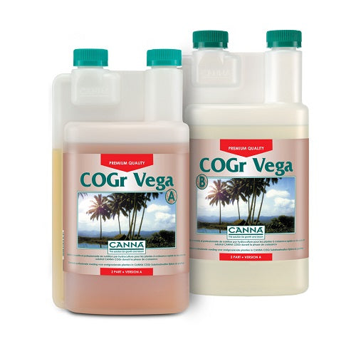 CANNA COGR VEGA A PLUS B 1L - engrais de croissance pour cultures sur pain de coco