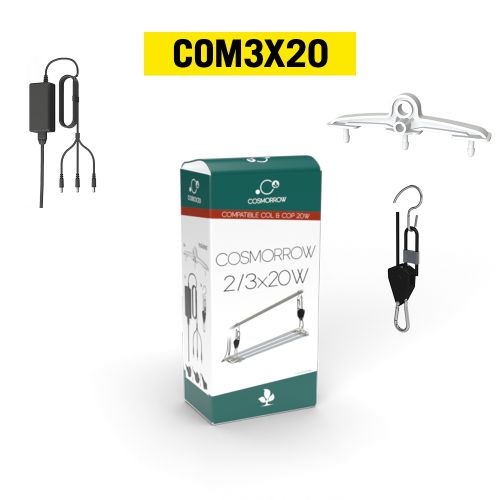 Kit Adaptateur 2/3 x 20W COSMORROW LED - Secret Jardin