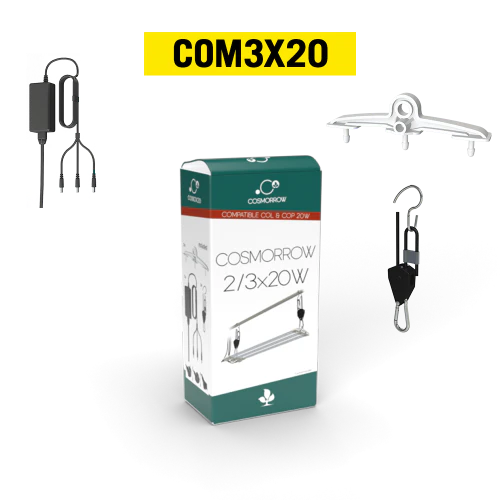 Kit Adaptateur 2/3 x 20W COSMORROW LED - Secret Jardin