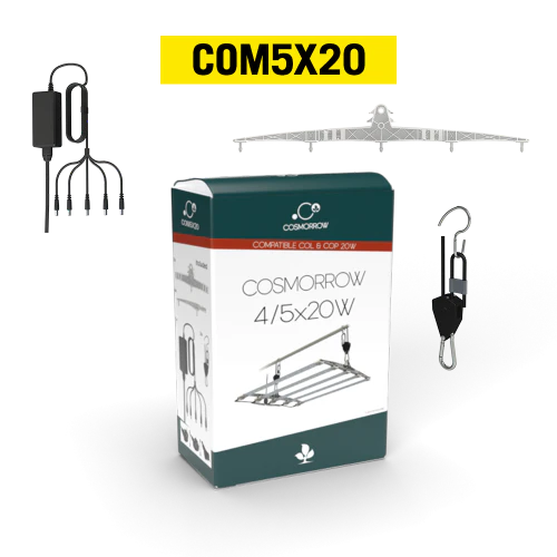 Kit Adaptateur 4/5 x 20W COSMORROW LED - Secret Jardin