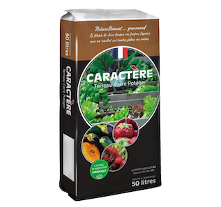 Caractere terreau carré potager
