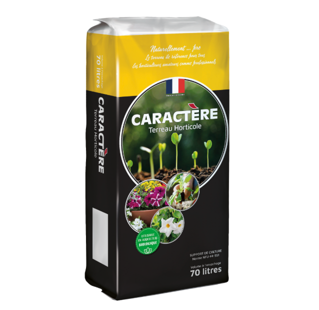 Caractere terreau horticole 70l