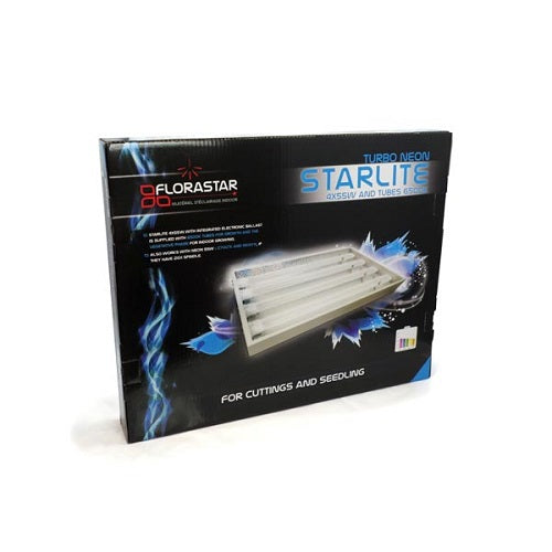 Kit 4 Turbo Néons Starlite 6500K - Florastar
