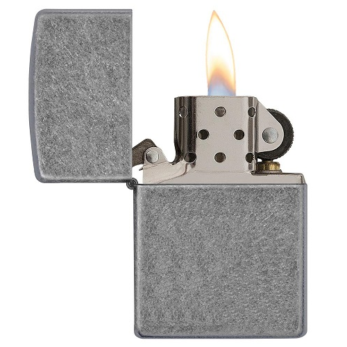 Zippo Antique Silver Plate