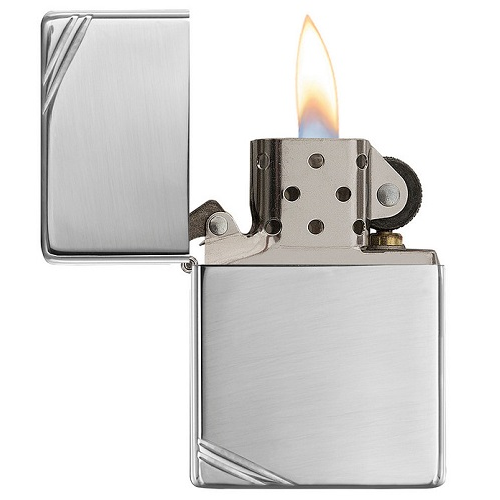 Zippo Vintage HP Argenté