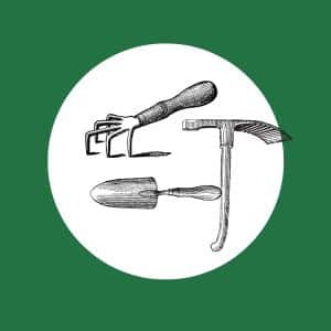 outils de jardinage