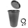 Réservoir et couvercle 45L - muni d'un oeillet 6mm - Gogro