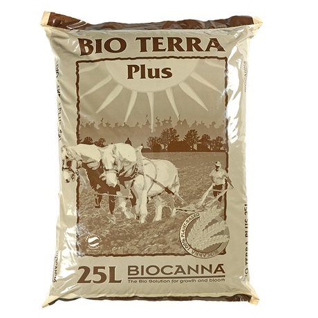 Bio Terra Plus 25 litres - BIOCANNA - substrat pour agriculture biologique