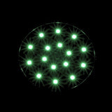 BIONICSPOT LED VERT BIONICLED VUE NUIT