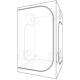 CHAMBRE DE CULTURE DARK ROOM DR120 SECRET JARDIN VUE 3D