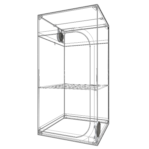 CHAMBRE DE CULTURE DS90 R4 SECRET JARDIN VUE 3D