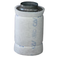 Filtre à charbon actif Can-Lite™ 800m³/h - corps du filtre métal - flange 200mm