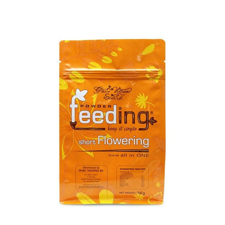 GHSC POWDER FEEDING FLORAISON COURTE - engrais minéral solide pour plantes à floraison courte - moins de 8 semaines
