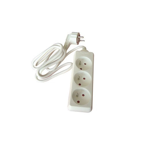 Bloc multiprise 3 prises - 16 A - câble 1.5m