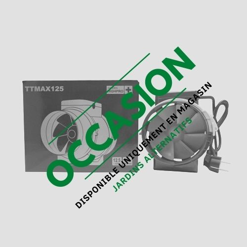 OCCASION Extracteur à double vitesse TT MAX 125 -  220 et 280m3/h - Garden HighPro