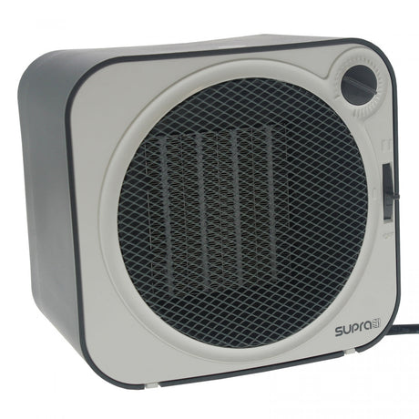 Ce chauffage céramique 750/1500W - SUPRA est un chauffage d'appoint à utiliser en intérieur dans toutes les pièces de la maison même dans les pièces humides: les salles de bain.