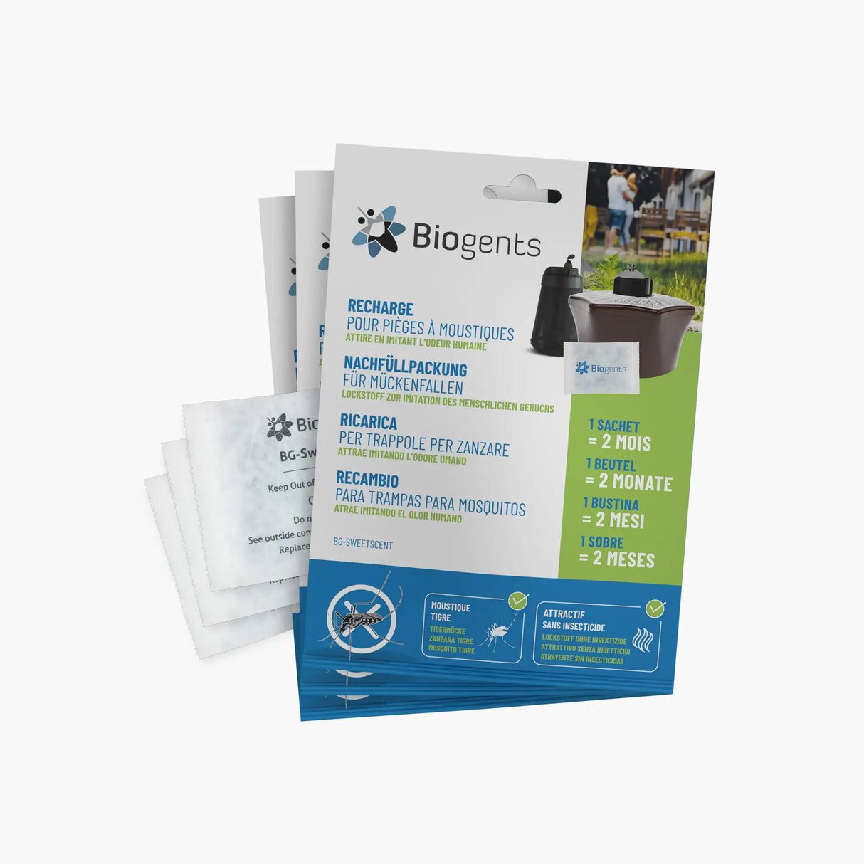 Recharges pour pièges à moustiques (BG-Sweetscents)